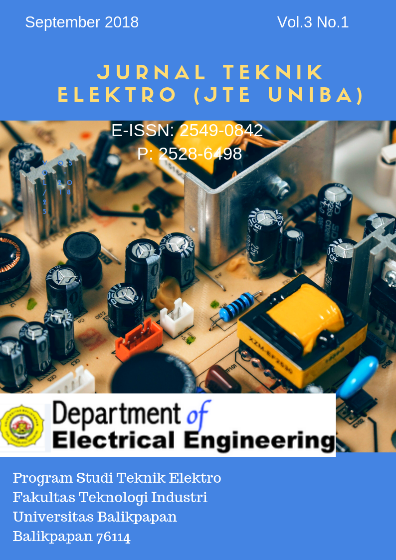 					View Vol. 3 No. 1 (2018): Jurnal Teknik Elektro Uniba (JTE UNIBA)
				